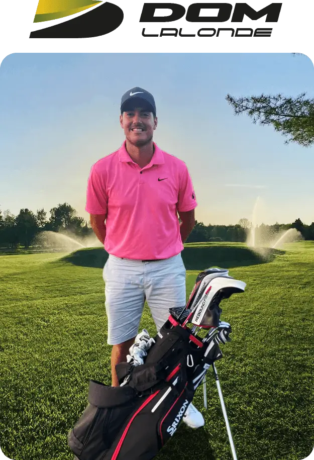 Dom Lalonde professionnel de golf PGA du Canada