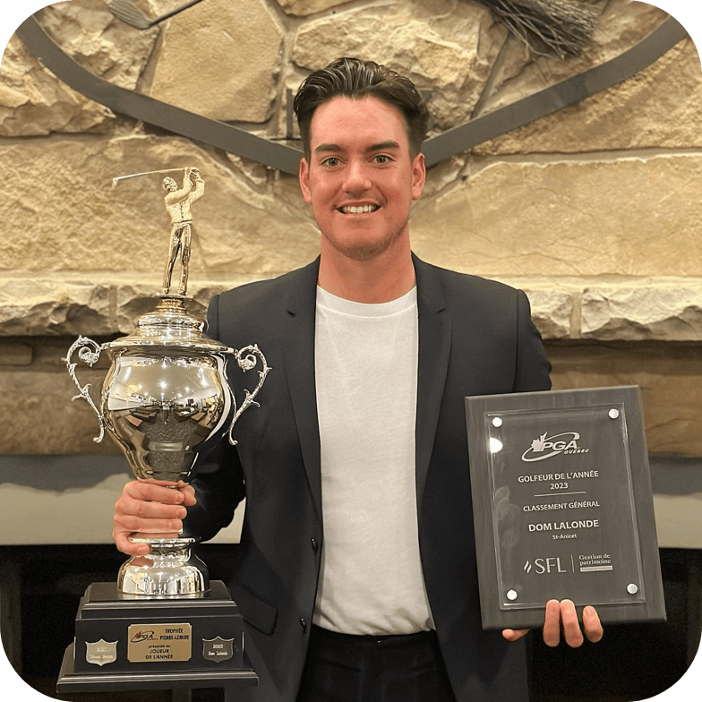 Coach de golf Dom Lalonde, professionnel PGA du Canada